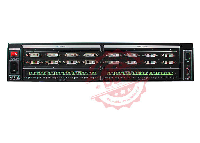 ISO9001 LCD Video Wall Controller 1920 X 1200 4K อินพุตเอาต์พุตฮาร์ดแวร์บริสุทธิ์ DDW-VPH0507