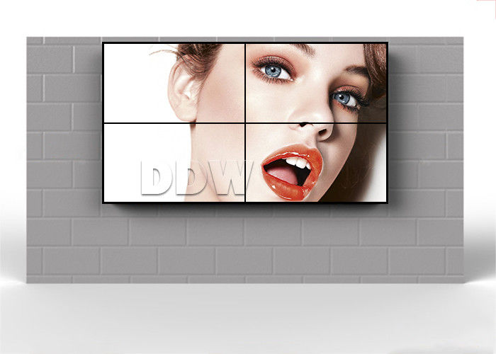 Multi LG LCD Video Wall Monitors Bezel Width 5.3mm 55Inch 1920x1080 500 Nits Brightness