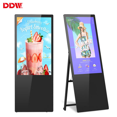 โปสเตอร์ดิจิตอลแบบพกพา LCD ขนาด 43 นิ้วใหม่