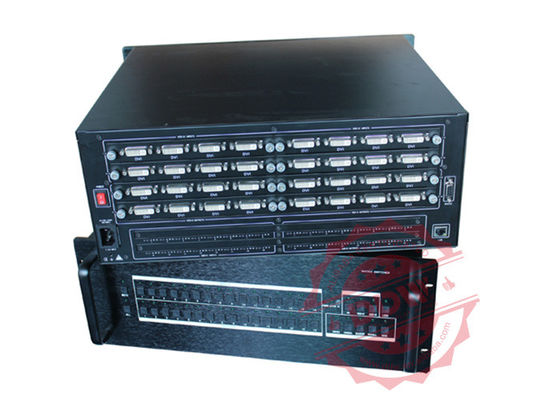 ตัวประมวลผลผนังวิดีโอ VGA DVI HDMIx2 2x3 1920X1080p อินพุตความปลอดภัยกล้องวงจรปิด Windows