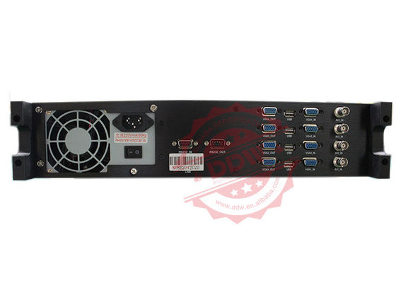 ตัวประมวลผลวิดีโอผนังโค้งขนาด 4k ภาพหน้าจอขนาดใหญ่ตรึงการควบคุม RS232 / IP