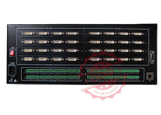 ตัวประมวลผลวิดีโอผนังโค้งขนาด 4k ภาพหน้าจอขนาดใหญ่ตรึงการควบคุม RS232 / IP