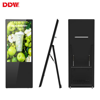 โปสเตอร์ดิจิตอลแบบพกพาป้ายจอแอลซีดี android kiosk เครื่องเล่นโฆษณาอัจฉริยะหน้าจอบอร์ดป้ายดิจิตอลและจอแสดงผล