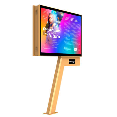 การออกแบบระดับสูงตามสั่ง p6 8000nits IP65 หน้าจอ LED กันน้ํา ป้ายโฆษณาภายนอก