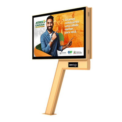 ดีไซน์ระดับสูง 8000nits p6 หน้า IP65 สแตนเลส LED screen ปรับน้ําป้ายโฆษณาภายนอก