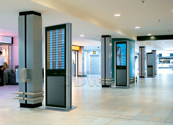 Totem LCD Signage ขนาด 42 นิ้วแสดงผลแบบดิจิตอลพร้อมซอฟต์แวร์