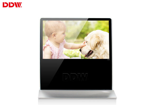 65 นิ้วสัมผัสยืนอยู่คนเดียวป้ายดิจิตอลแสดงผลโฆษณา lcd ภูมิทัศน์