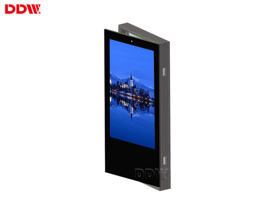 จอแสดงผลป้ายดิจิตอลในร่มสองด้าน 98 นิ้วใบรับรอง FCC / RoHS DDW-AD9801S