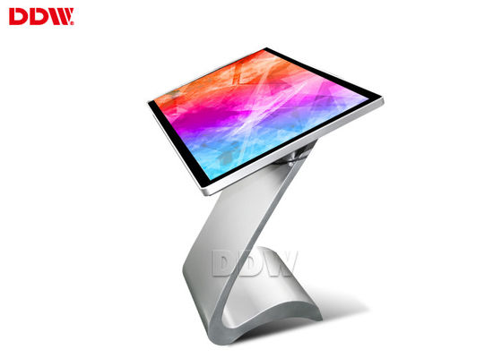 65 นิ้วหน้าจอสัมผัสมัลติมีเดียสัญลักษณ์ป้ายดิจิตอล Samsung DID LG IP Panel DDW-AD6501TK