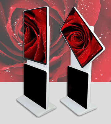 หน้าจอสัมผัส 55” หมุนคีออสก์แบบโต้ตอบฟรียืน Kiosk ป้ายดิจิตอลกับ LAN / wifi / 3g เครือข่าย DDW-AD5501S