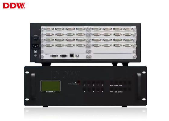 การตรวจสอบอุตสาหกรรม Crestron Video Wall Processor display จอแสดงผลแบบหลายโปรเซสเซอร์รองรับ 7x24 ชั่วโมง DDW-VPH1212