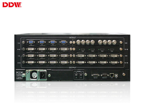 จอแสดงผลแบบหลาย HDMI ตัวควบคุมผนังวิดีโออลูมิเนียมขัดเฟรมความละเอียด 1080p DDW-VPH1212