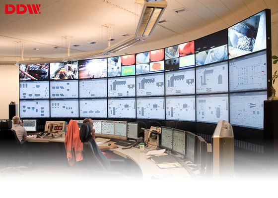 1080 จุดหน้าจอ SNB samsung videowall, 5.3 มิลลิเมตรผนังจอแอลซีดีแสดงผลสำหรับการแสดงนิทรรศการห้างสรรพสินค้า DDW-LW460HN09