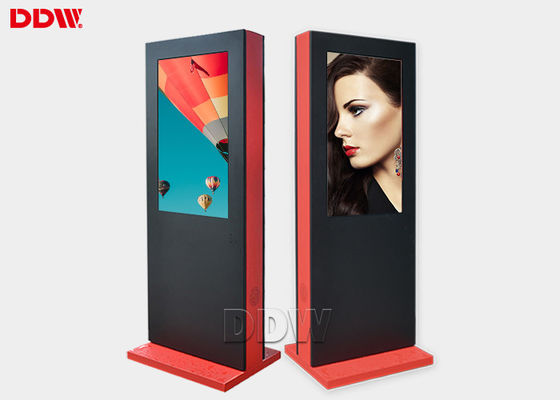 32 นิ้ว IP65 กันน้ํา 1920x1080 FHD ป้ายดิจิตอลภายนอกที่กําหนดเองสําหรับโฆษณา DDW-AD6501SNO