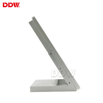 700 Nits Touch Screen Digital Signage 15.6 '' Table Top Advertising Display สำหรับ Cafe