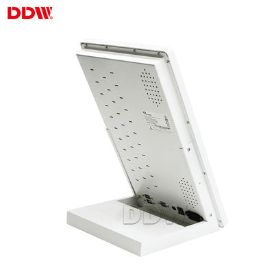 700 Nits Touch Screen Digital Signage 15.6 '' Table Top Advertising Display สำหรับ Cafe
