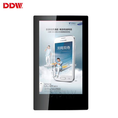 700 Nits Touch Screen Digital Signage 15.6 '' Table Top Advertising Display สำหรับ Cafe
