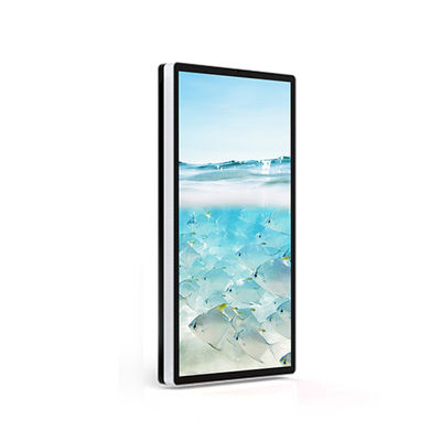 3500 Nits IP66 3840 * 2160 ป้าย LCD แบบติดผนัง