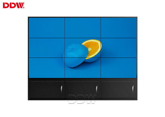 จอแสดงผล LCD Video Wall ขนาดใหญ่จอแสดงผลแบบโต้ตอบผนังหน้าจอสัมผัส
