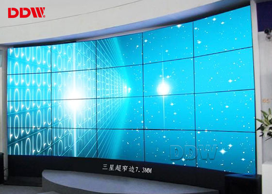 ARC Curved Video Wall 60Hz High Gamut ติดผนังพร้อมอินพุต DVI 2 X HDMI