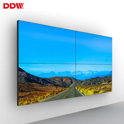 ห้องประชุม LCD Video Wall Display 500 Nits Restaurant Hotel Multi Interface