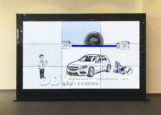 ขนาดที่กำหนดเองจอ LCD Video Wall สำหรับห้างสรรพสินค้า 2 X อินพุต HDMI