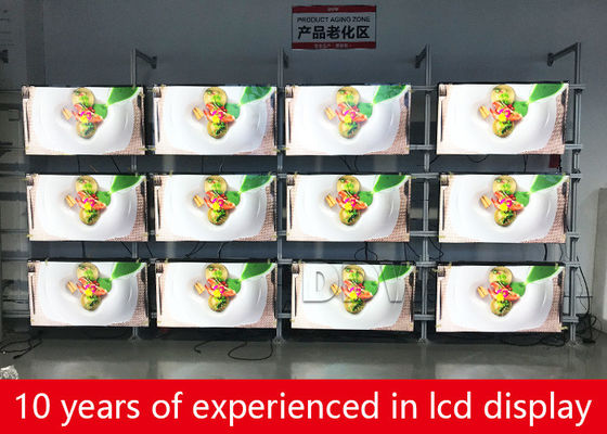 ขนาดที่กำหนดเองจอ LCD Video Wall สำหรับห้างสรรพสินค้า 2 X อินพุต HDMI