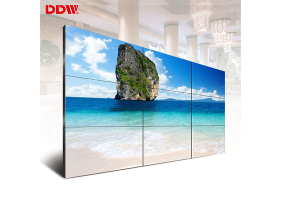 อุปกรณ์ติดผนังวิดีโอ 9 หน้า / การรักษาความปลอดภัย HD ผนังวิดีโอทีวีหลายรายการ