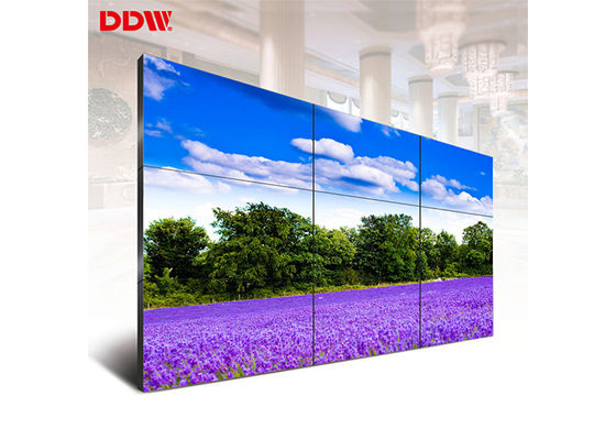 การทำงานที่เสถียร 46 LCD Video Wall Display จอแสดงผลความละเอียดสูง 1080P