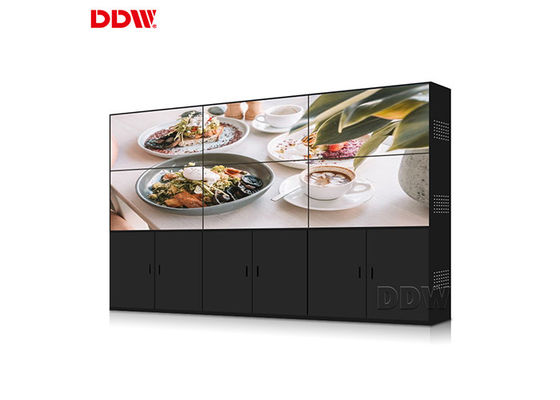 จอแสดงผล LCD แบบแนวตั้ง 3 * 3 สำหรับศูนย์นิทรรศการและการแสดง