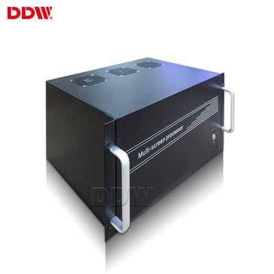 RS232 LAN IP Video Wall Control Box 4K สำหรับการประชุมทางวิดีโอระบบวิดีโอเสียงระดับมืออาชีพ