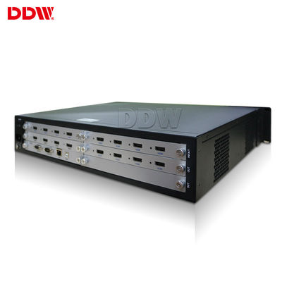 ธุรกิจให้เช่า 4k Video Wall Controller 4x4, 70 Meters Video Display Controller