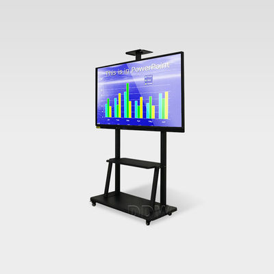 ความละเอียดสูงป้ายดิจิตอล Totem ไวท์บอร์ดแบบอินเทอร์แอกทีฟ Kiosk ขั้นสูง Ir Touch