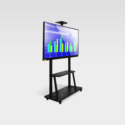 ความละเอียดสูงป้ายดิจิตอล Totem ไวท์บอร์ดแบบอินเทอร์แอกทีฟ Kiosk ขั้นสูง Ir Touch